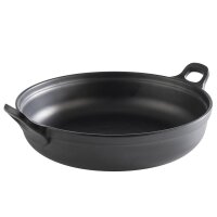 APS Melamin Paellaschale schwarz 280mm