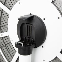 Bolero Klapptisch aus Polypropylen 800mm Dunkelgrau 3