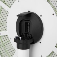 Bolero Klappbarer Polypropylen Tisch 800mm Minzgrün 3