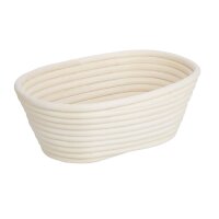 Vogue Rattan Gärkorb Oval 210x150x80mm 1