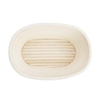 Vogue Rattan Gärkorb Oval 210x150x80mm 3