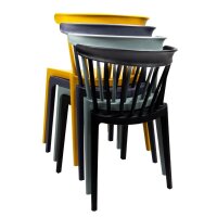 Stühle Windson Polypropylen ockergelb 4 Stück