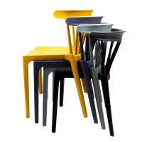 Stühle Windson Polypropylen ockergelb 4 Stück