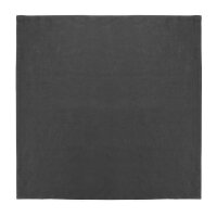 Olympia Leinen Tischserviette Schwarz 400x400mm (12er Pack)