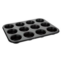 Vogue antihaftbeschichtete Muffinform 12 Muffins 2