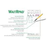 WaitRpads Kellnerblöcke selbstdurchschreibend 9 x 17cm 