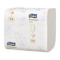 Tork Großverpackung Toilettenpapier weiß (30 St&