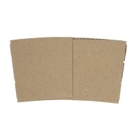 Gewellte Bechermanschetten für 35cl und 45,5cl Becher (1000 Stück)