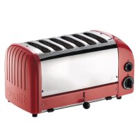 Dualit Toaster 60154 rot 6 Schlitze 3