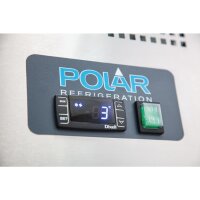 Polar Serie U Kühltisch 1-türig mit 2 Schubladen 282L