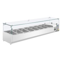 Polar Serie G Aufsatzkühlvitrine für 8x GN1/3