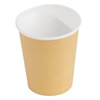 Fiesta Recyclable Coffee To Go Becher 230ml hellbraun x1000 (1000 Stück)