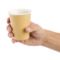 Fiesta Recyclable Coffee To Go Becher 230ml hellbraun x50 (50 Stück)