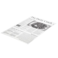 Wachspapier Zeitungsdruck 27 x 42cm (500 Stück)