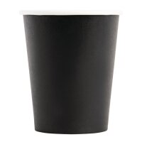 Fiesta Coffee To Go Becher 230ml schwarz x50 (50 Stück)