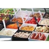 APS Float quadratisch Schale schwarz 25cm
