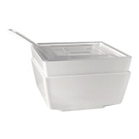 APS Float transparenter Deckel quadratisch 19cm