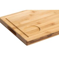 Olympia Steakbrett Bambus mit Aussparung 31 x 24cm 1