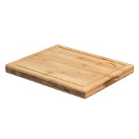 Olympia Steakbrett Bambus mit Aussparung 31 x 24cm 2
