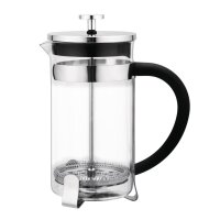 Olympia French Press Edelstahl und Glas 35cl