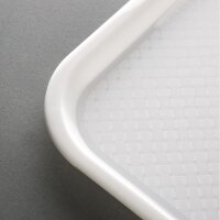 Olympia Kristallon Fast Food-Tablett weiß 41,5 x 30,5c