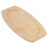 Olympia Holzbrett für Servierpfanne 28,5 x 15cm 2