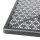 Bolero quadratischer Bistrotisch in schlankem Design Stahl schwarz 70cm