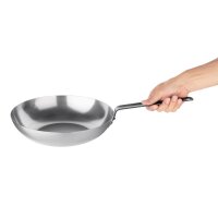 Vogue Wok C-Stahl 28cm