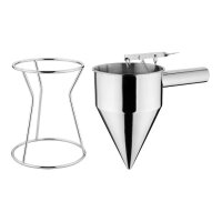 Vogue Fondanttrichter Edelstahl 1,3L 3