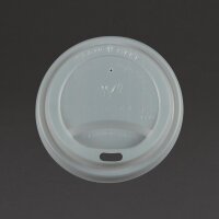 Vegware Kompostierbare Deckel für Heißgetränkebecher