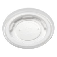 Vegware kompostierbare flache Deckel für Suppen- und Universalbecher 23cl (1000 Stück)