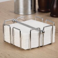 Olympia Cocktail-Serviettenhalter mit Gewicht 14 x 14cm