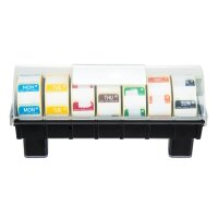 Hygiplas Etikettenset 2,5cm mit Spender