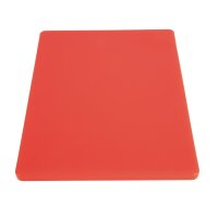 Hygiplas LDPE Schneidebrett rot 30,5x22,9x1,2cm 3