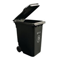 Mülltonne Schwarz 240Ltr