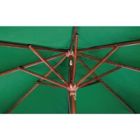 Bolero quadratischer Sonnenschirm grün 2,5m