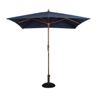 Bolero quadratischer Sonnenschirm dunkelblau 2,5m