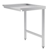 Vogue Tisch für Haubenspülmaschine links 60cm