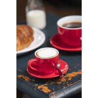 Olympia Cafe Espressotasse rot 10cl (12 Stück)