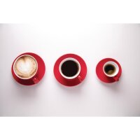 Olympia Cafe Kaffeetassen rot 22,8cl (12 Stück)