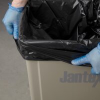 Jantex schwerbelastbare Müllbeutel schwarz 70L (200 Stück)