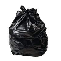 Jantex schwerbelastbare Müllbeutel schwarz 70L (200...