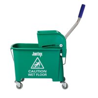 Jantex Moppeimer mit Mopppresse grün 20L 2
