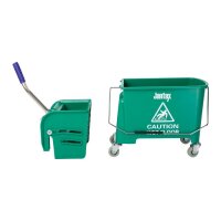 Jantex Moppeimer mit Mopppresse grün 20L 3