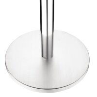 Bolero runder Tischfuß Edelstahl 68cm hoch