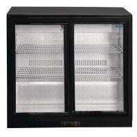Polar Serie G Barkühlschrank mit 2 Schiebetüren 198L