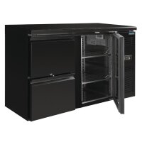 Polar Serie U Barkühlschrank 1-türig mit 2 Schubladen