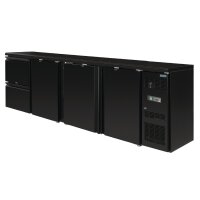 Polar Serie U Barkühlschrank 3-türig mit 2...