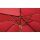 Bolero runder Sonnenschirm rot 3m