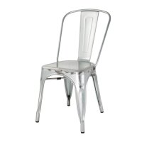 Bolero Bistro Stühle aus verzinktem Stahl (4 Stück)
